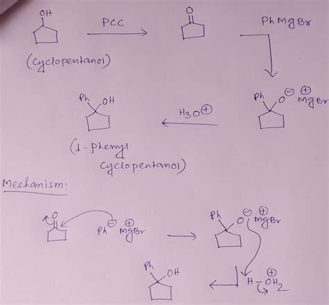 [Solved] Synthesis Problem: Convert cyclopentanol into... | Course Hero