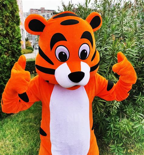 Tiger Mascot Costume, Adult Mascot Costume, Party Mascot Costume, Event Mascot Costume, Birthday ...