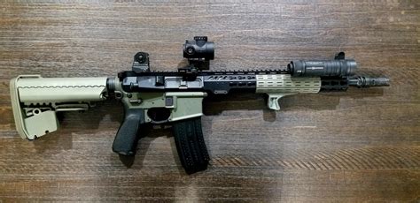 My first AR15 build, it's a 13.7 Vltor/Sons of Liberty Gunworks colab ...