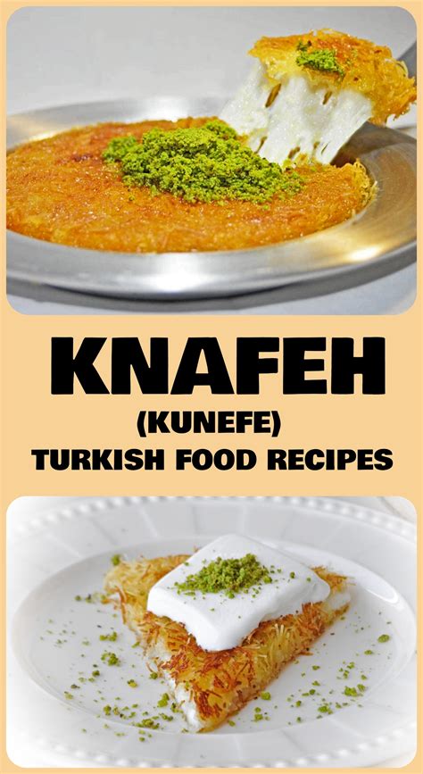 KNAFEH - BEST TURKISH KUNEFE RECIPE **updated | Recipe | Turkish recipes, Turkish desserts ...