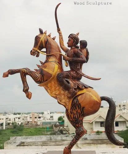 Marble Statue - Rani Laxmi Bai Statue Wooden Manufacturer from Mehsana