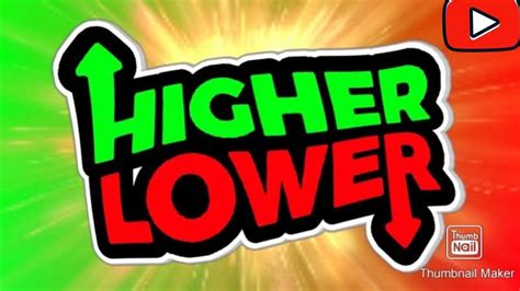 PLAYING HIGHER OR LOWER - YouTube