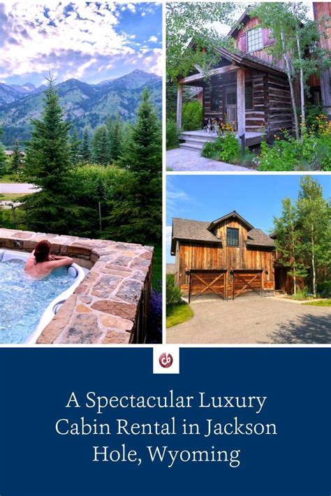 A Spectacular Luxury Cabin Rental in Jackson Hole, Wyoming in 2020 | Luxury cabin rental ...