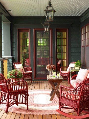 20 Best Red Front porch images | Porch decorating, Porch, Front porch