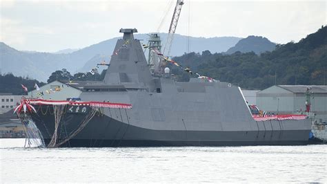 Japan’s MHI launches fourth Mogami-class frigate for JMSDF