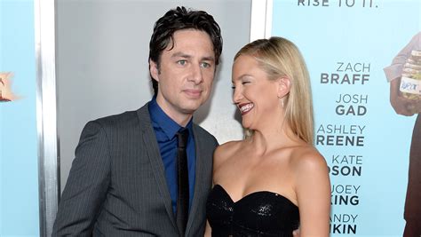 Zach Braff and Kate Hudson - Zach Braff's "Wish I Was Here" premieres in New York - Pictures ...