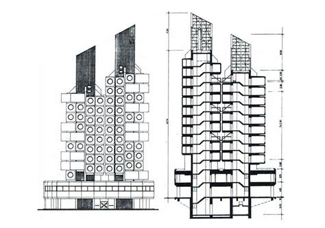 Nakagin Capsule Tower in Tokyo / Kisho Kurokawa | ArchEyes