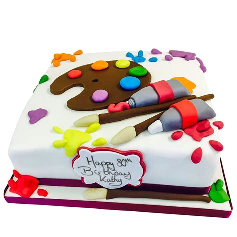 Artist Cake - Buy Online, Free UK Delivery – New Cakes