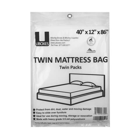 TWIN MATTRESS COVER – 2 PK – Boxesstore