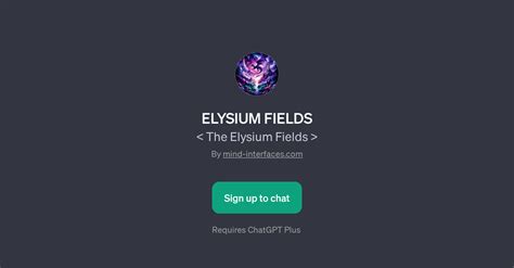 ELYSIUM FIELDS And 3 Other AI Alternatives For Thematic conversations