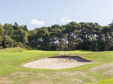 Bunker on golf course stock image. Image of golf, green - 44774473