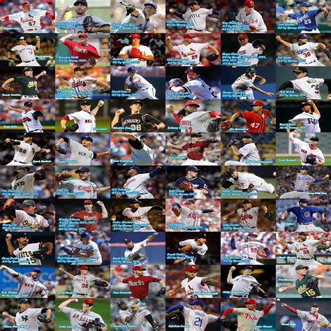 60 Mlb Cy Young Award Winners (2,400 X 2,400) by benliau0227 on DeviantArt