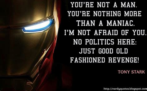 Iron Man 3 Quotes | Tony stark comic, Iron man, Movie quotes