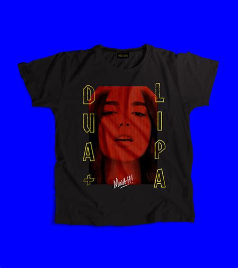 Artist Merchandise - Dua Lipa on Behance