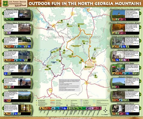 Chattahoochee National Forest Maps