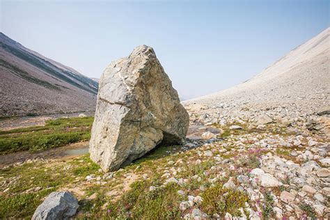 Glacial Erratic Rock In A U-shaped Valley. Photograph by Cavan Images - Pixels