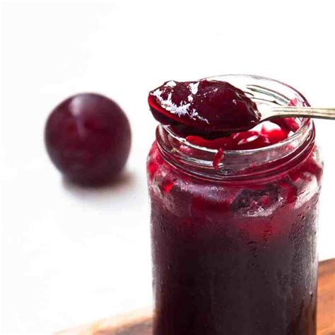 Plum jam recipe without pectin | Step by Step with photos | Recipe52.com