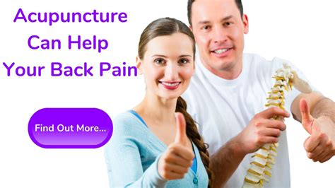 Acupuncture Can Help Back Pain - Limits of Strategy