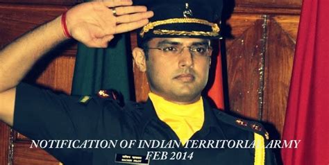 Indian Territorial Army: Indian Territorial Army as an Officer Recruitment FEB 2014