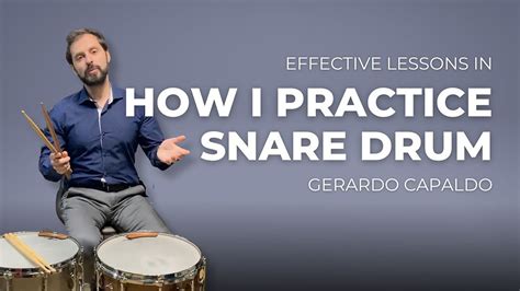 Improve Your Snare Drum Practice!