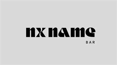 No Name Bar on Behance