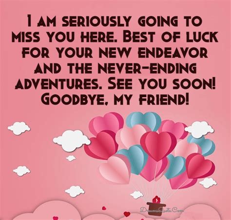 Goodbye Quotes For Friendship