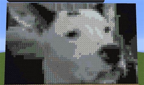 Pixel Art Dog Minecraft Map