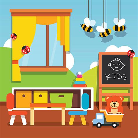 Royalty Free Preschool Classroom Clip Art, Vector Images & Illustrations - iStock