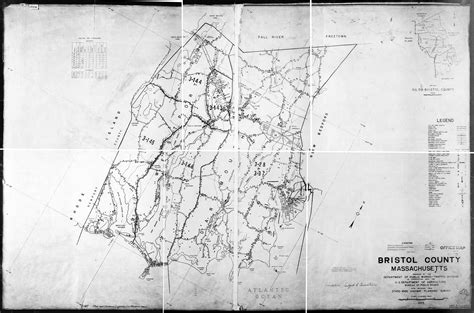 1940 Census Maps - Bristol County MA