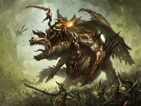 ArtStation - Nurgle Beast