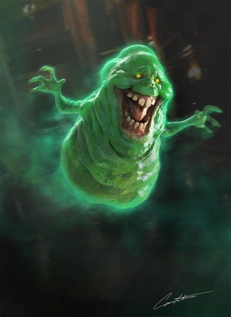 Slimmer, Constantine Sekeris | Slimer, Slimer cartoon, Ghostbusters