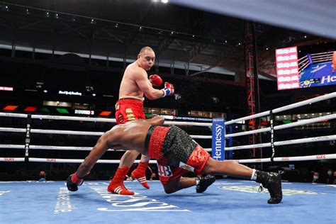 Photos: Zhilei Zhang, Jerry Forrest Battle To Ten Round Draw - Boxing News