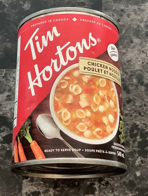 Costco Tim Hortons Chicken Noodle Soup Review - Costcuisine