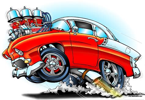 Pin by Tim "Fuzzy" Smith on 28) CARtoons and Car Art! | Cartoon car drawing, Cool car drawings ...