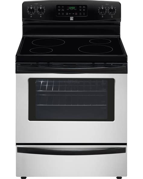 Kenmore 94053 5.4 cu. ft. Electric Range w/ Convection Oven - Stainless ...