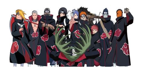 Naruto Shippuden All Akatsuki Members Names