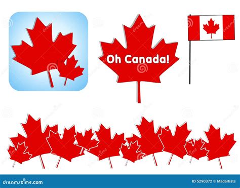 Oh Canada Day Clip Art Stock Photography - Image: 5290372