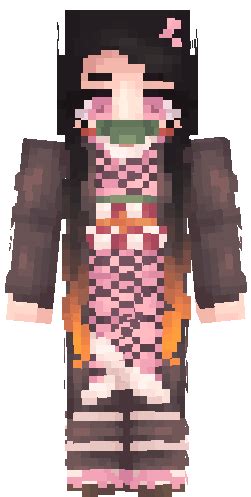 Nezuko Kamado | Demon Slayer / Kimetsu no yaiba | Nova Skin | Minecraft skins aesthetic, Slayer ...