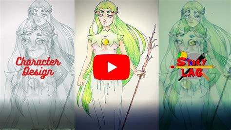 Character Design "Diwata/Fairy" Time Lapse - For Beginners - Character ...