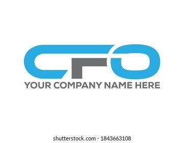 Initial Letter Cfo Logo Icon Design Stock Vector (Royalty Free ...