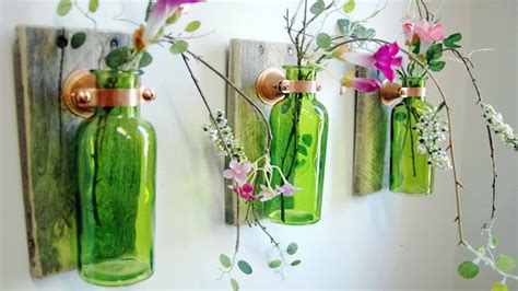 Upcycle Glass Bottles - YouTube