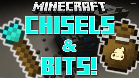 Chisels & Bits Mod for MC 1.8.x-1.7.x - YouTube