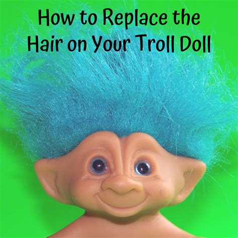 Troll Doll Hair Removal and Replacement Tutorial - HobbyLark