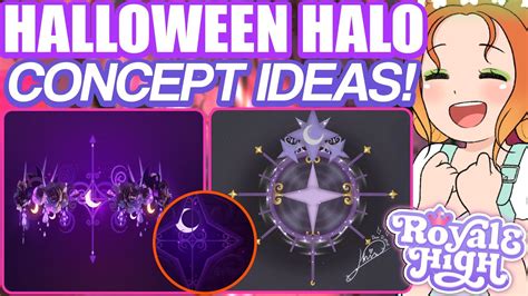 THESE SPOOKY HALLOWEEN HALO DESIGN CONCEPTS ARE INCREDIBLE! 🏰Royale High Eveningfall Halo 2023 ...