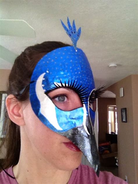 Peacock mask peacock costume | Etsy