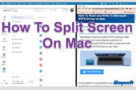 How To Split Screen on Mac For Multitask