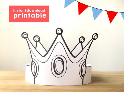 Paper Crown Printable