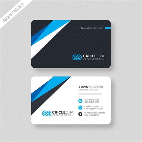 Premium PSD | Elegant business card template