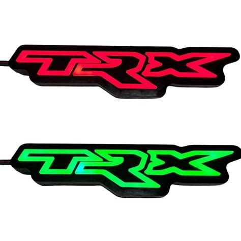 RGB Illuminated TRX Logo | Lighting Trendz - Next-Gen Speed