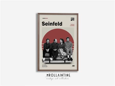 Seinfeld Poster - Vintage Inspired Poster sold by Carlos Rojas | SKU ...